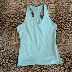Alo yoga cool fit work out tee  blue